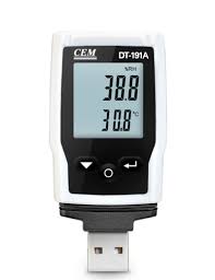 CEM DT-191A Temperature and Humidity Data Logger (USB, -40℃ to 70℃)