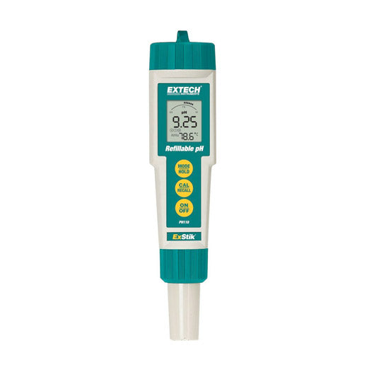 Extech pH Meter Extech PH110 Waterproof ExStik pH Meter 0.00 to 14.00pH