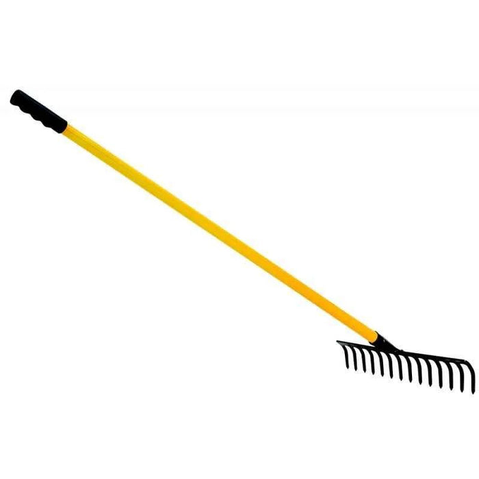 Falcon Garden Rake Falcon FRWH-12 Steel 12-Teeth Garden Rake with Steel Handle