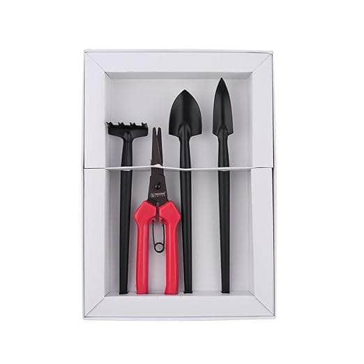 Falcon Gardening Tool Falcon 4Pcs Steel Mini Garden Tool with Plastic Handle, FGBT-1234