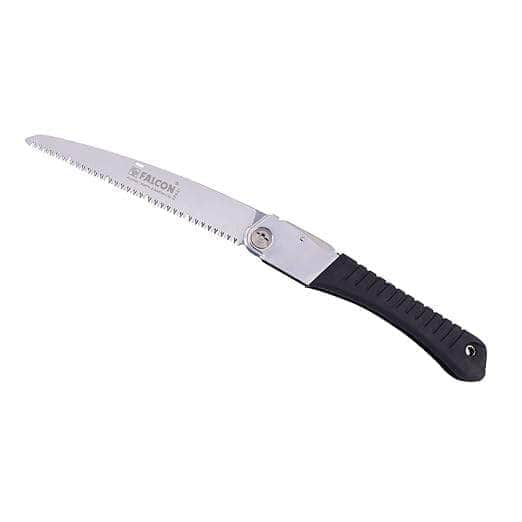 Falcon Pruning & Cutting Falcon FPS-21 Steel Handle Premium Folding Pruning Saw With Rubber Grip