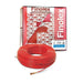 Finolex Flame Retardant Flexible Cable Red Finolex 1 sq.mm Electric House Wire FR (Flame Retardant) Single Core, SIL(90m)