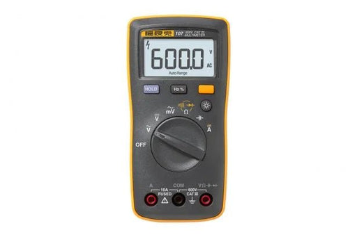 Fluke Multimeter Fluke 107 Palm-sized, CAT III Digital Multi meter