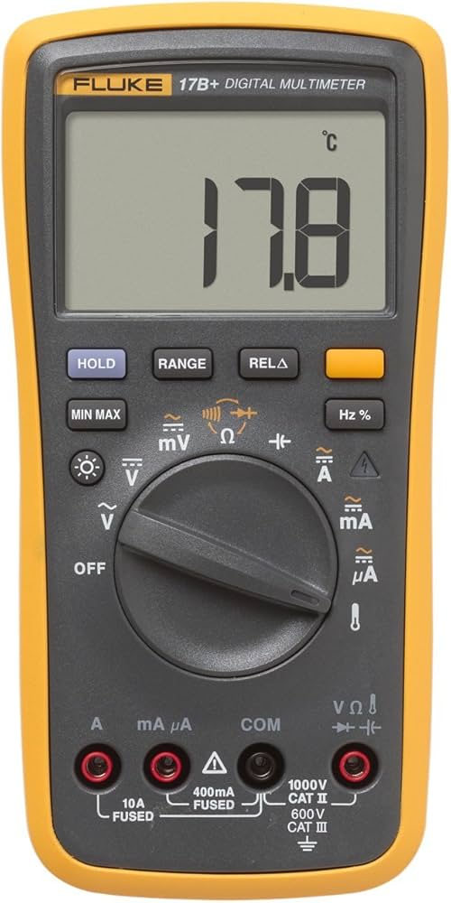 Fluke Multimeter Fluke 17B+ Digital Multimeter 1000V 10A