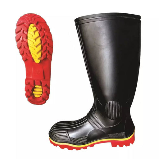 Fortune Gumboot Fortune Click Plain Toe PVC Gumboot