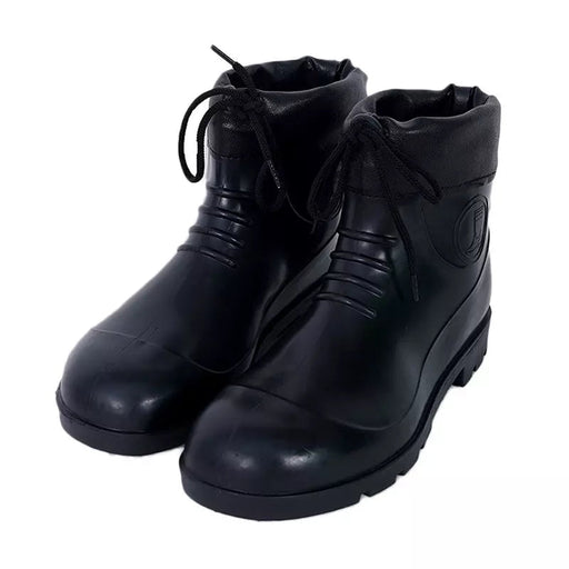 Fortune Gumboot Fortune Corporate Steel Toe Black Anti Static PVC Short Collar Boot