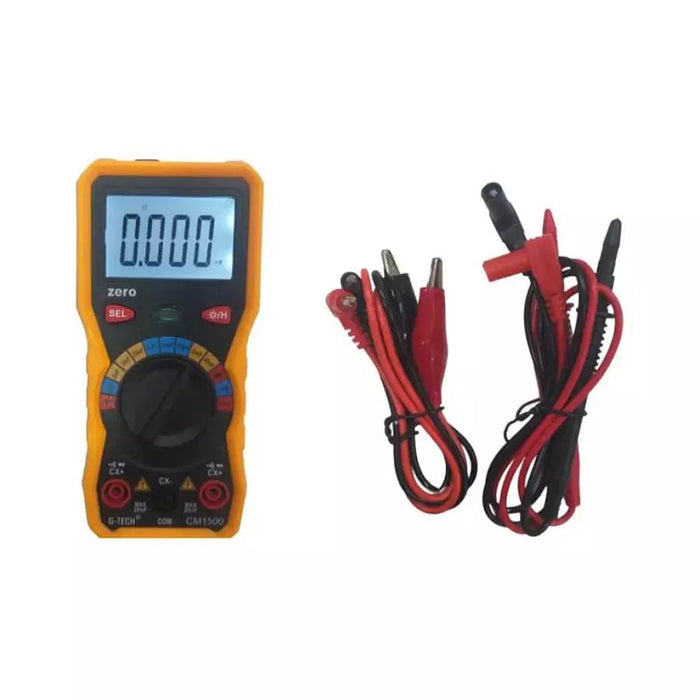 G-TECH Capacitance Meter G-TECH 200pf TO 20Mf Digital Capacitance Meter CM1500