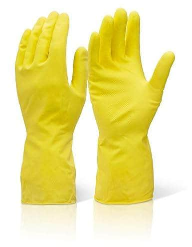 Handcare Rubber Gloves HandCare Industrial Rubber Gloves 14 Inch (Pack of 12 Pairs)