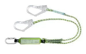 Heapro Lanyards & Harnesses Heapro 12mm 1.8 mtr HI-702 KE-D Polyamide Rope Double Forked Lanyards