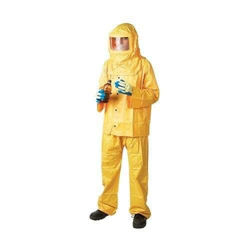 Hemro Industrial Workwear Hemro Chemical Resistant Men's PVC Suit Yellow