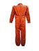 Hemro Industrial Workwear Hemro Unisex Orange Cotton Safety Boiler Suit