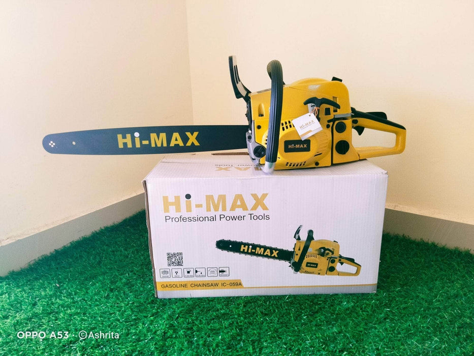 Hi-Max Chainsaw Hi-Max 550MM (22”) Petrol Chain Saw 58 CC Displacement IC-059A