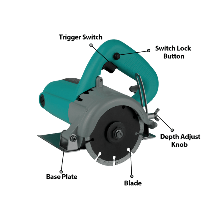 Hi-Max Marble Cutter Hi-Max 1200W 11000rpm Marble Cutter, IC-001