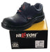 Hillson Safety Shoes Hillson Bolt ISI Approved Steel Toe Leather Safety Shoes