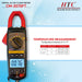 HTC Clamp Meter HTC CM-2070FT 3¾ Digit 4000 Count 4-1000A True RMS AC Clamp Meter