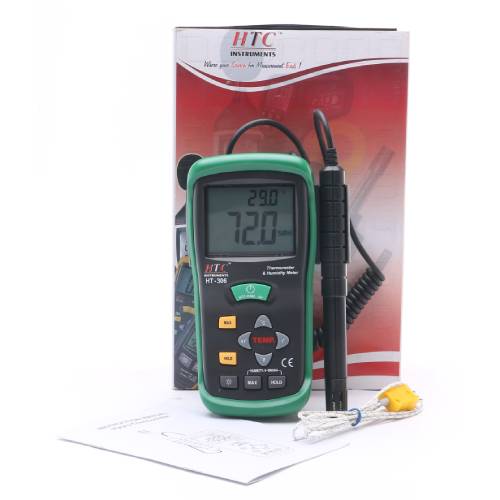 HTC Humidity Meter HTC HT-306 Temperature & Humidity Meter -20~1000˚C, 5.0~98.0% RH