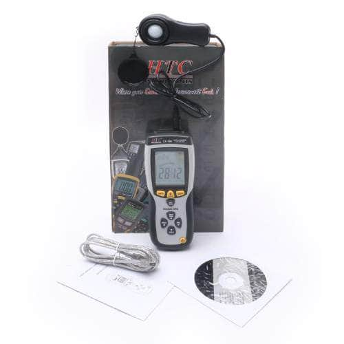 HTC Instruments Lux Meter HTC LX-104 Digital Lux Meter (Range 0 to 400000)