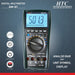 HTC Multimeter HTC DM–87 3-6/7 Digit 5999 Count 600μA-20A True RMS AC/DC Digital Multimeter