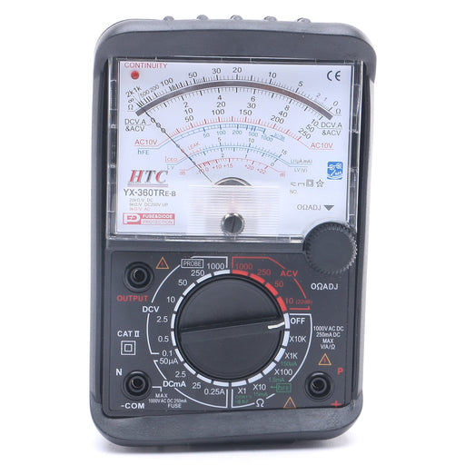 HTC Multimeter HTC YX-360 TRE-B 50μA-10A Analog Multimeter