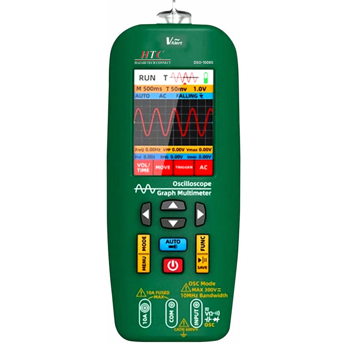 HTC Oscilloscope HTC DSO-1008S 3 IN 1 Smart Oscilloscope Graph Multimeter