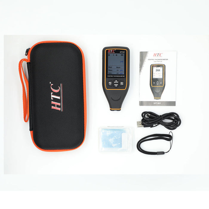 HTC Thickness meter HTC DFT 821 0~1700 m Coating Thickness Meter