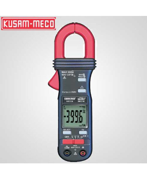 Kusam Meco 3 ¾ Digit 4000 Counts 600A AC Autoranging Digital Clampmeter KM 111M