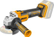 Ingco Angle Grinder Ingco 4 inch 8500 RPM Cordless Angle Grinder CAGLI1001 Without Battery & Charger