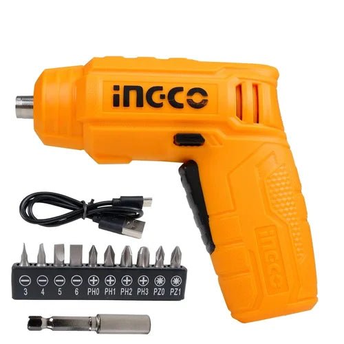 Ingco Electric ScrewDriver Ingco 4V Li-ion 180 RPM Cordless Screwdriver CSDLI0402