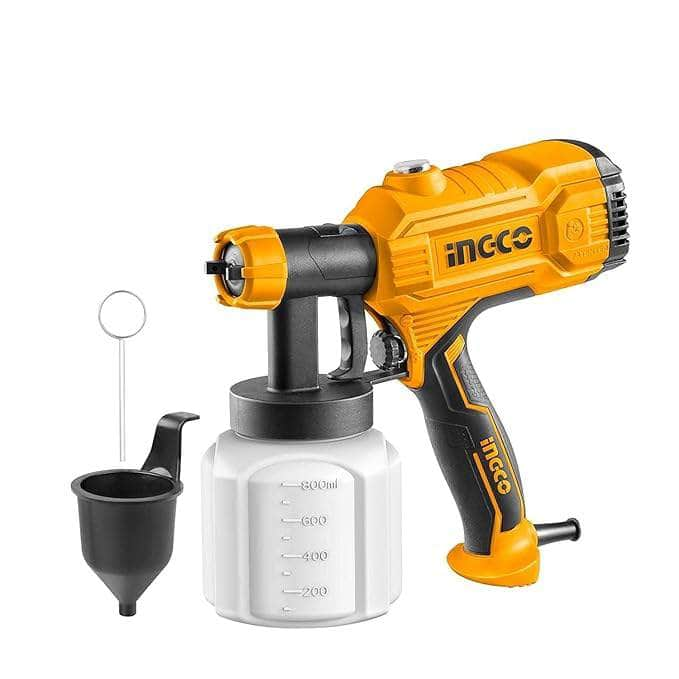 Ingco Spray Gun INGCO 800ml 450W HVLP Electric Paint Spray Gun SPG3508