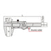 Insize Digital Capiler Insize 0-200MM Digital Calipers With Carbide Tipped Jaws 1110-200B