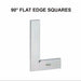 Insize Flat Edge Squre Insize 90° (200 x 130mm) flat edge square 4791-2001