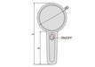 Insize Magnifier With Illumination Insize 2X Magnifier With Illumination 7513-2