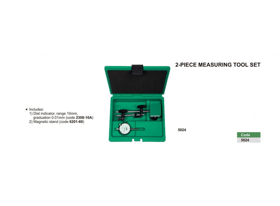 Insize Measuring Tool Set Insize 2-piece Measuring Tool Set, 5024