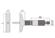 Insize Micrometer Insize (0-100MM) Depth Micrometer 3240-100 , Accuracy +/-3μm