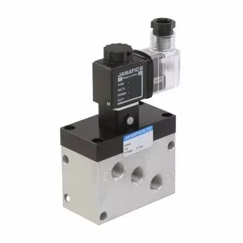 Janatics Solenoid Operated Valve Janatics Dc Single Solenoid Square Return Valve 1/4 DP155SR61-W