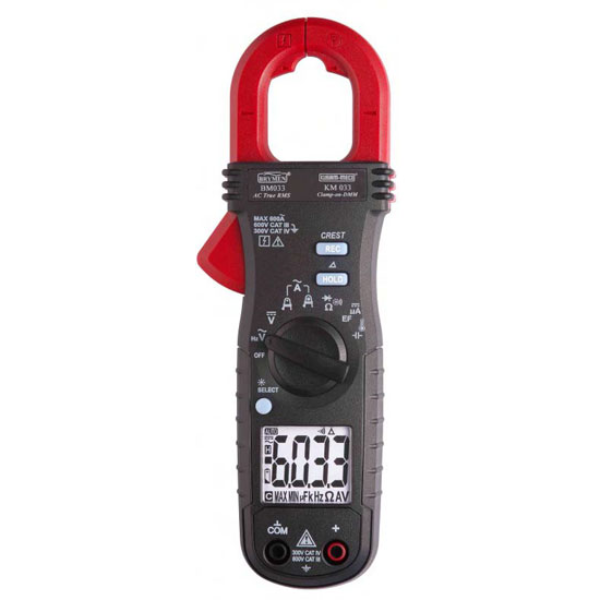 Kusam-Meco Clamp Meter Kusam Meco 3-5/6 digits 6000 counts 600A AC TRUE RMS DIGITAL CLAMPMETER WITH EF-DETECTION KM 033