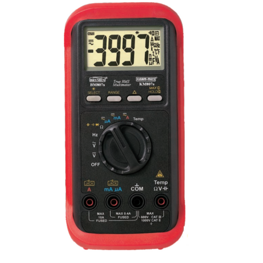 Kusam-Meco Multimeter Kusam Meco 3-3/4 Digit 4000 Counts Digital Multimeters KM 807s