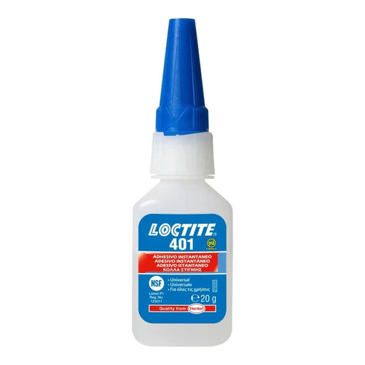 Loctite Cyanoacrylate Adhesives Loctite 401 20g Cyanoacrylate Super Instant Adhesive