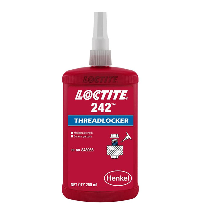 Loctite Threadlockers Loctite 242 250ml 848066 Medium Strength Thread Locker