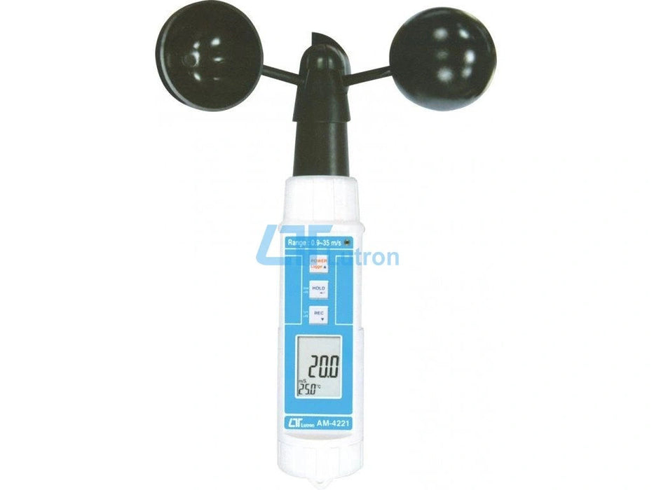 Lutron Anemometer Lutron AM-4221 0.9-35.0 m/s Digital Anemometer