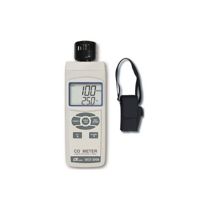 Lutron Gas Detector Lutron GCO 2008 1000ppm Carbon Monoxide Meter RS232/USB computer interface