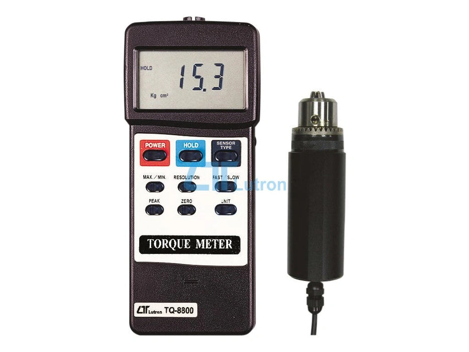 Lutron Torque Meter Lutron TQ-8800 Torque Meter with 15 Kg-cm Torque Probe