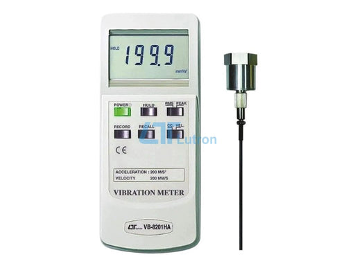 Lutron Vibration Meter Lutron VB8201HA 50mm/s or 50m/s2 (160 Hz) Vibration Meter