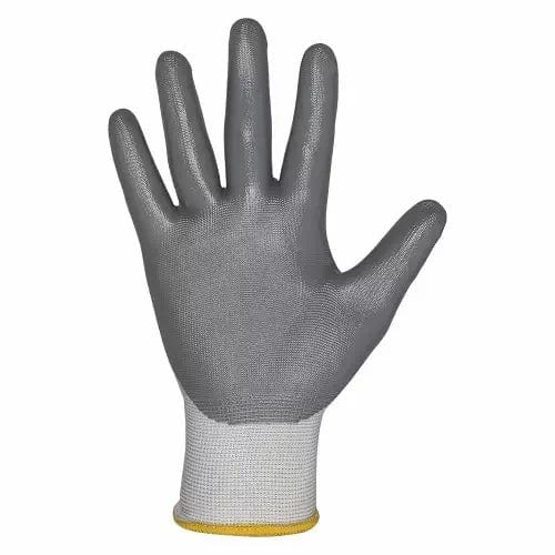 MALLCOM Coated Gloves Mallcom 10 Inch Seamless Nitrile Dipped Gloves P25NGA (Pack of 12) (Large)