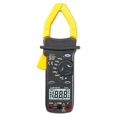 Mastech Digital Clamp Meter Mastech MS2001 Digital AC Clamp Meter