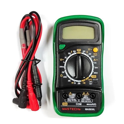 Mastech Digital Multimeter Mastech MAS830L Digital Pocket Multimeter