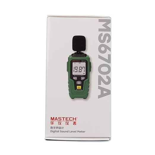 Mastech Sound Level Meter Mastech MS 6702A 35 ~ 135dB Digital Sound Level Meter