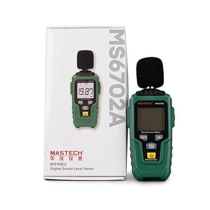 Mastech Sound Level Meter Mastech MS 6702A Digital Sound Level Meter