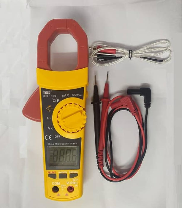 Meco Clamp Meter Meco 1080-TRMS Digital AC/DC Clamp Meter True RMS 1200 A 750 V