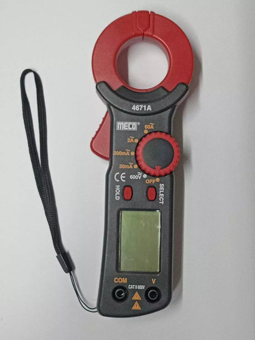 Meco Clamp Meter MECO Clamp On Earth/Ground Resistance & Leakage Current Testers, 4671A